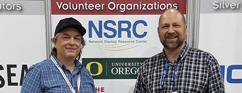 Nov: NSRC trainers volunteer at the annual Super Computing conference, Denver, Colorado