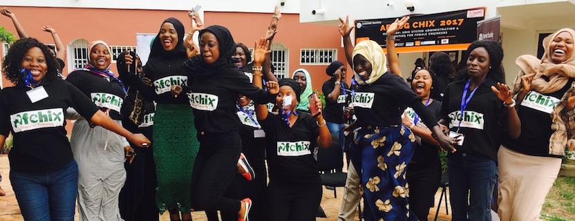 July: AfNOG Chix 2017, UNIX and Routing for Female Engineers workshop, Gambia