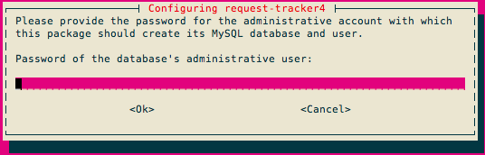 DB application password