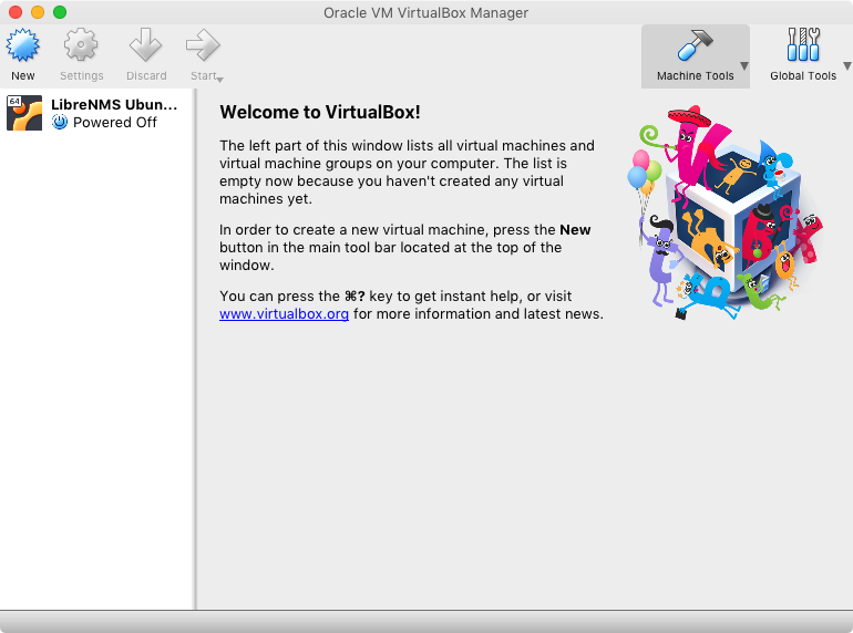 VirtualBox Graphical Console